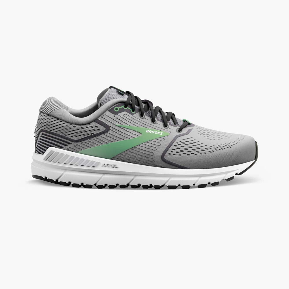 Chaussures Running Route Brooks Ariel 20 Blanche Blanche Femme | GIE-4757890